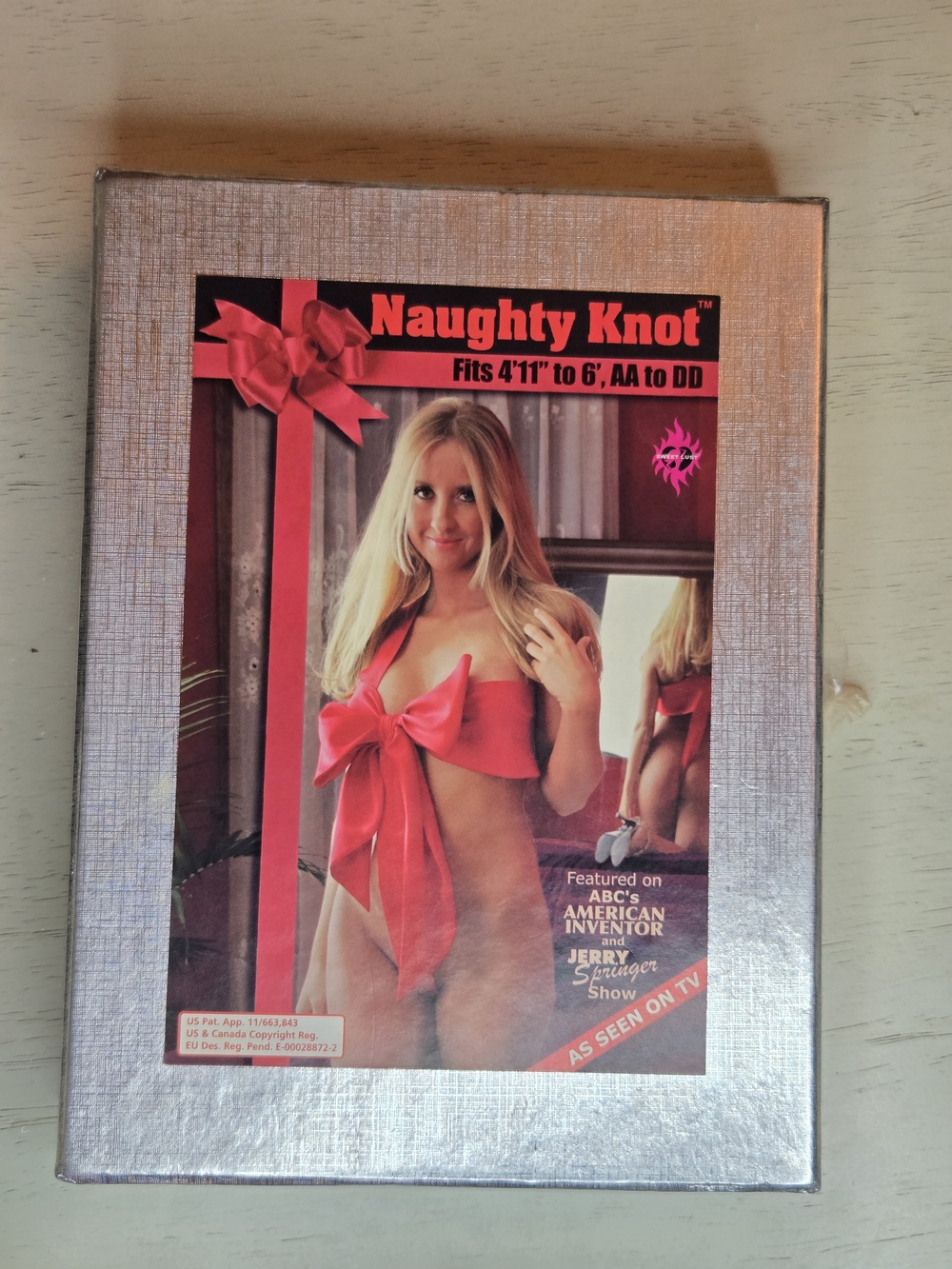 Women's Red Bow Lingerie - Adjustable Gift-Style Intimate